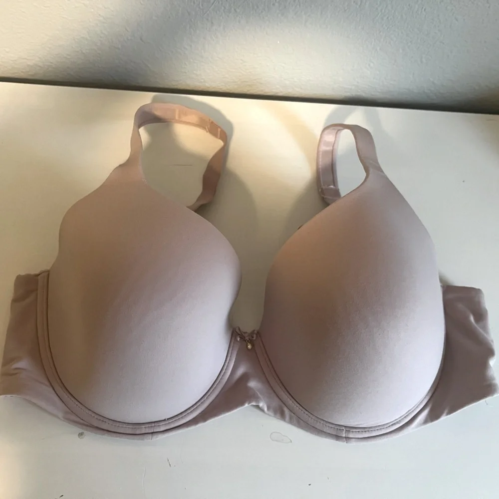 Soma Embraceable Full Coverage Bra Size 38 DD Nude Beige Color